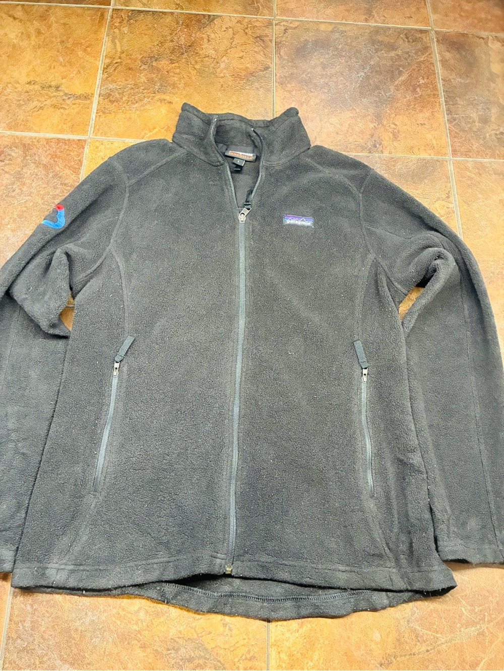Patagonia Black Synchilla Fleece Jacket